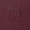Portfolio, Must De Cartier – Burgundy Calfskin, Golden Finish – Cartier