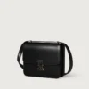 Shoulder Bag, Mini, Double C De Cartier – Black Calfskin, Gold and Black Enamel Finish – Cartier