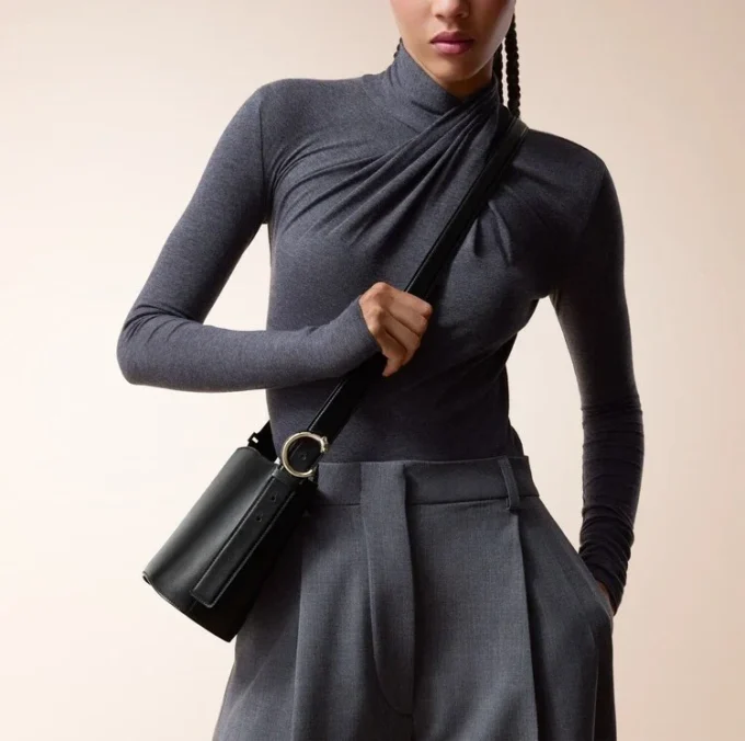 Small Bucket Bag, Panthere C